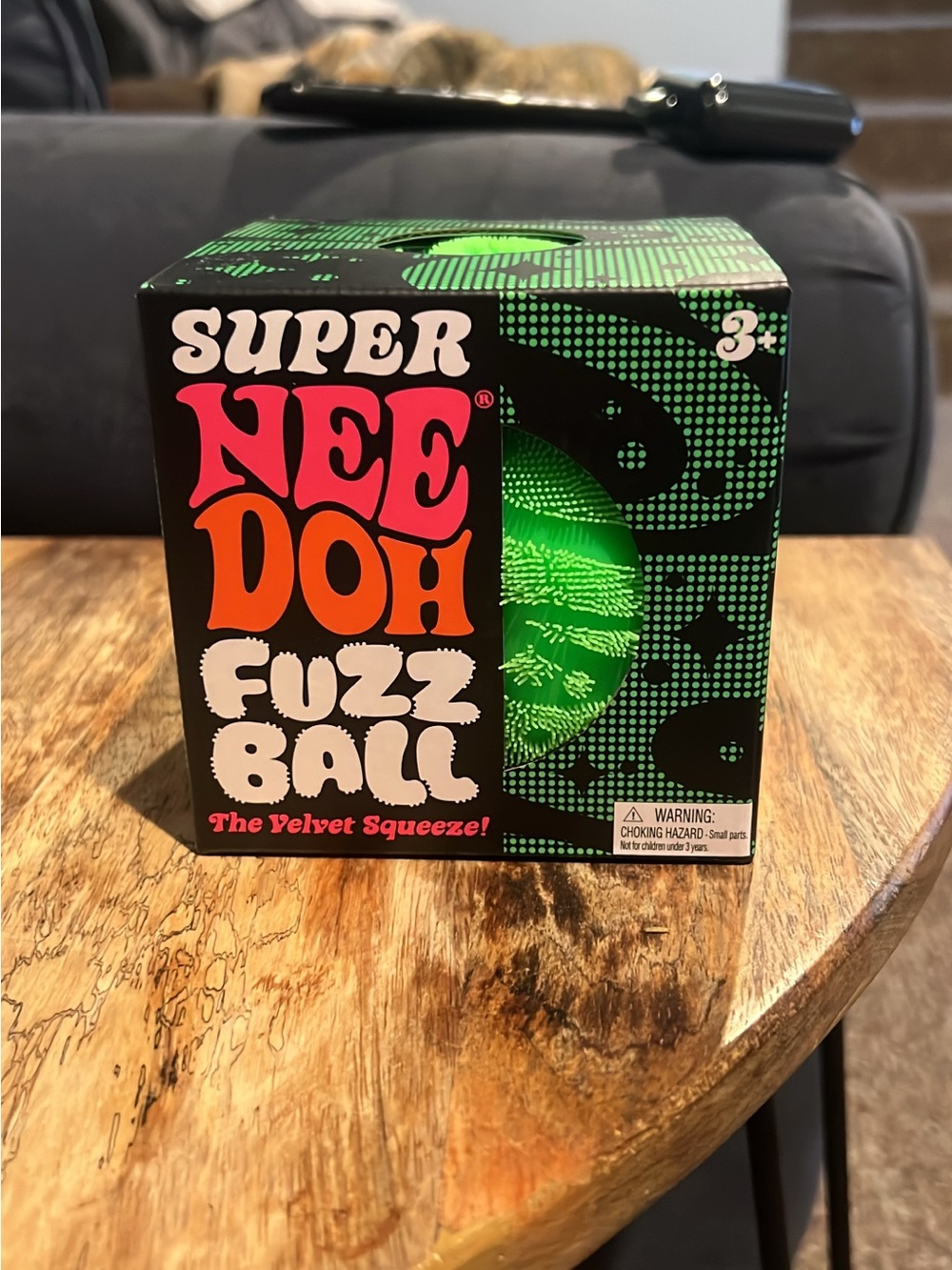 Needoh Super Fuzz Ball - Green